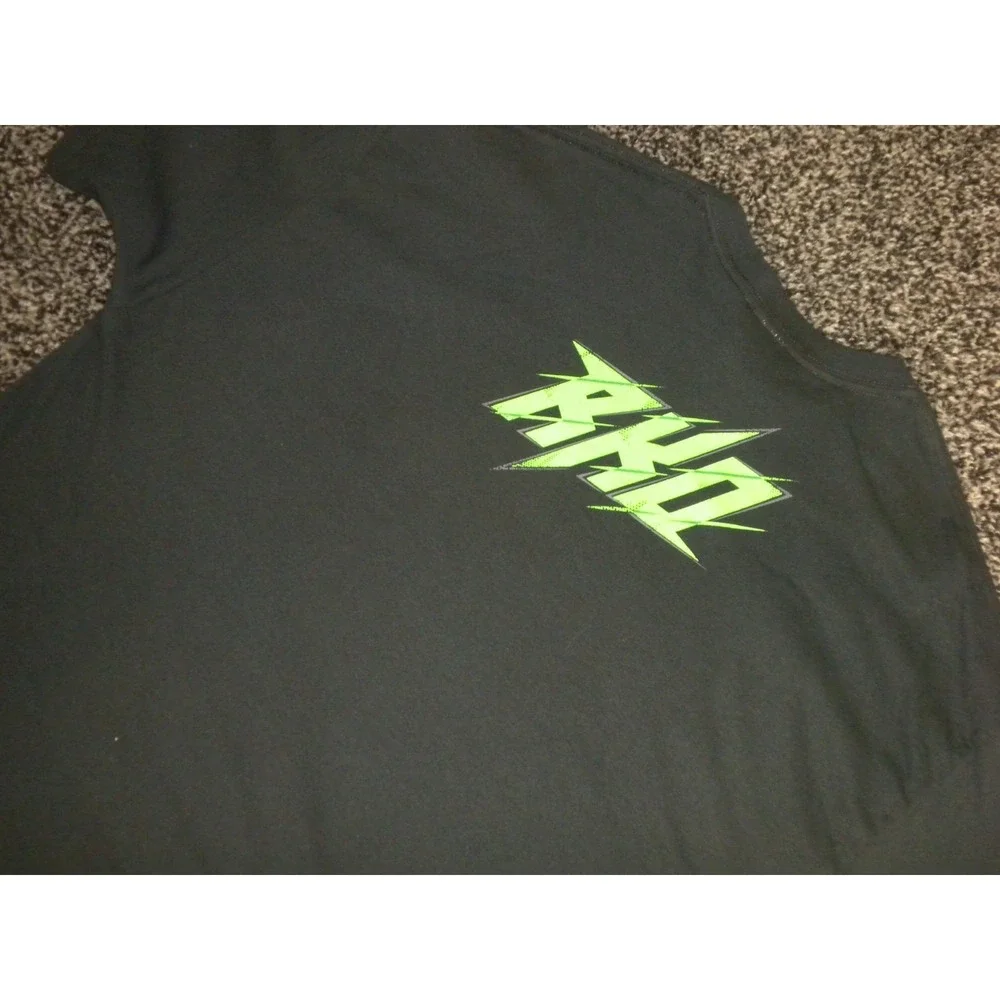 WWE T-shirt Randy‎ Orton XL Black Adult RKO Viper Strike Legend Killer Authentic